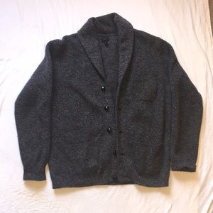 J Crew Collared Wool Sweater — Size Large